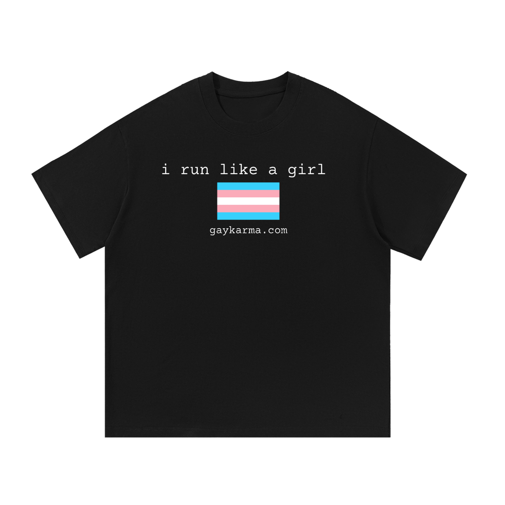 Run Like a Girl Essential Cotton T-Shirt