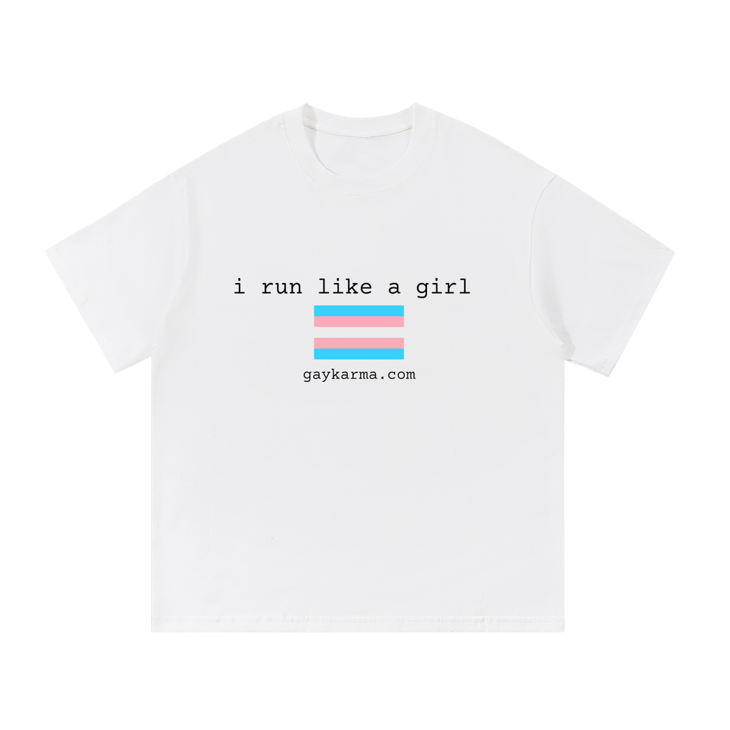 Run Like a Girl Essential Cotton T-Shirt
