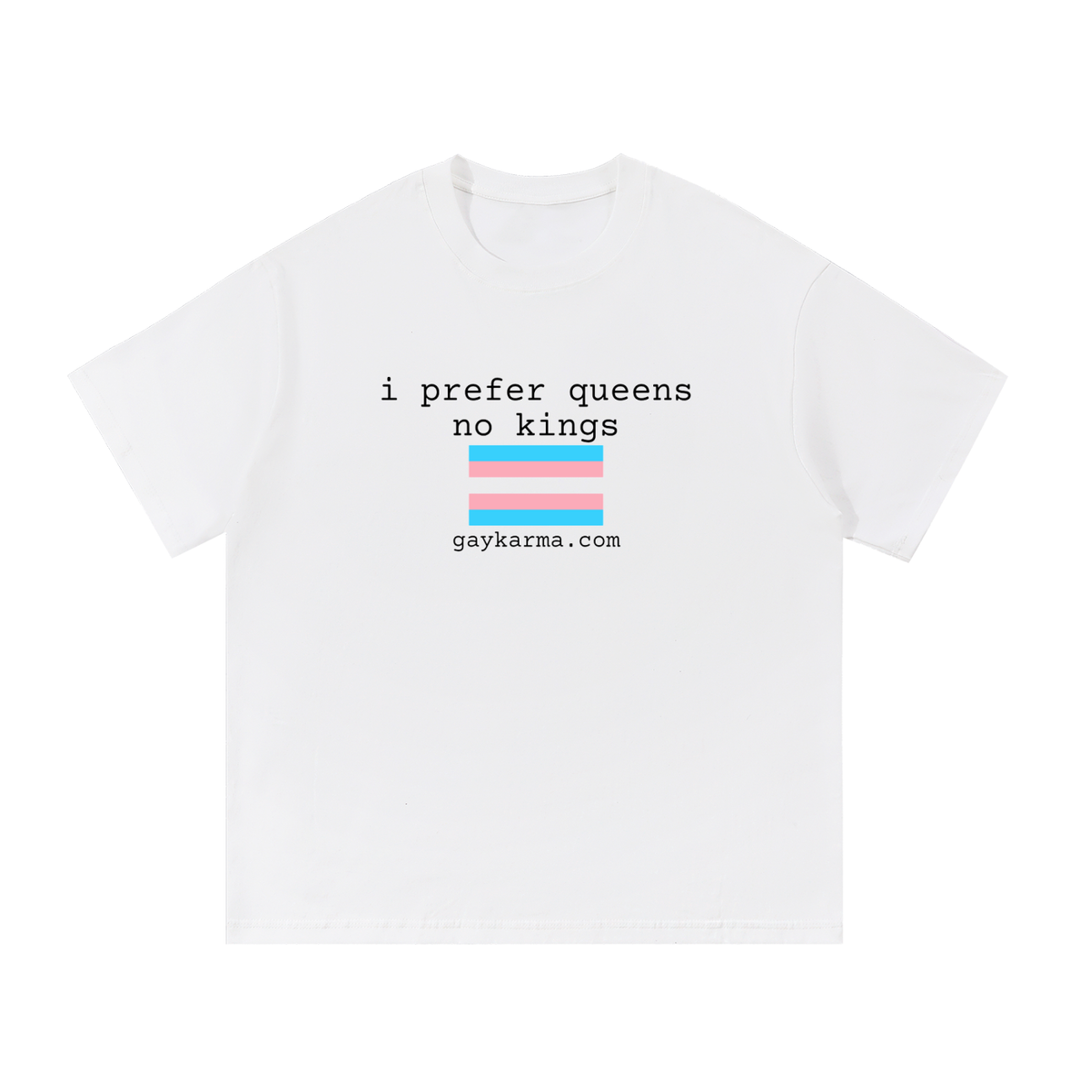No Kings Essential Cotton T-Shirt