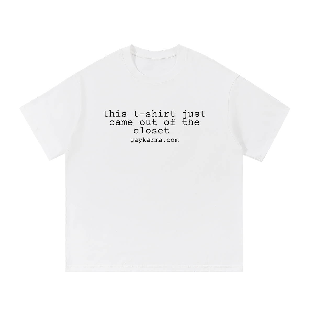Out of the Closet Essential Cotton T-Shirt